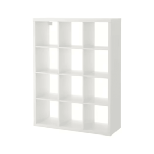kallax 12 shelves