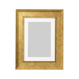 VIRSERUM Gold Colour Photo Frame